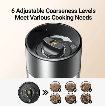 AutoSpice Salt & Pepper Grinder (2 Grinders)